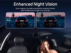 Your Ultimate 4K+1080P Dash Cam – Front & Rear Recordings with Night Vision