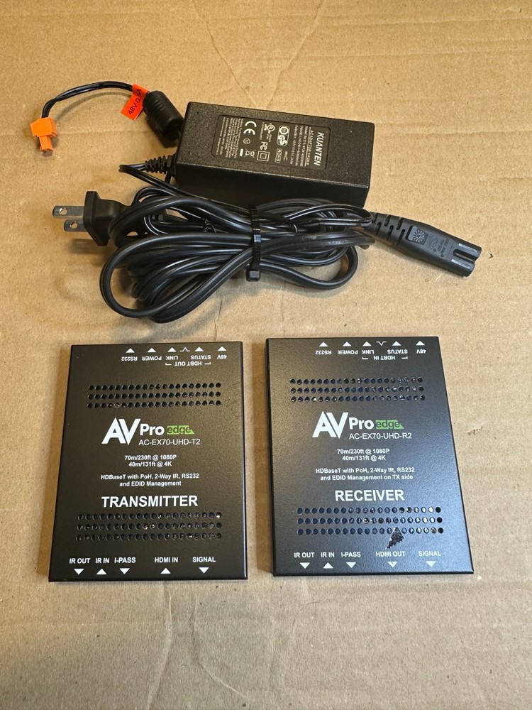 AV Pro Edge AC-EX70-UHD-R2 Kit 10.2Gbps 70M HDMI Via HDbT Rec. and Trans.