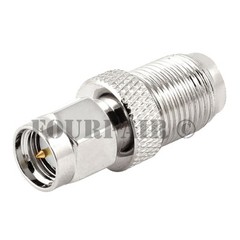 4 Pack – SMA Male Plug to F-Type Female Jack RF Coax Adapter Converter Connector