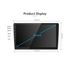 9inch Android 13 4+64GB Car Stereo Radio GPS WIFI Apple Carplay Double 2 Din BT