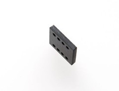 Universal Headshell / Cartridge Isolation / Spacer Real Carbon f. ex. SME EMT