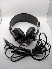 VTG Panasonic EAH-T40 Stereo Headphones Japan Made Adjustable Headband 10ft Cord