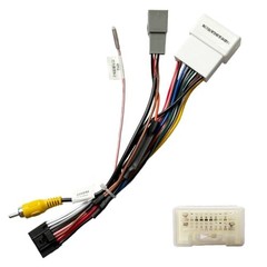 20Pin Aftermarket Android Car Radio Harness Adapter for Mit/Subi/shi 2016