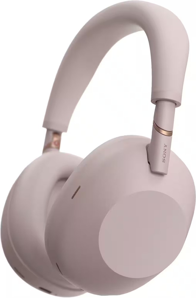Sony – WH-1000XM6- Best Wireless Noise Cancelling Headphones – Sand Pink