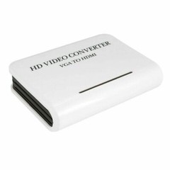 VGA to HDMI Full HD 1080P Video Audio Converter Adapter Box for Laptop PC DVD