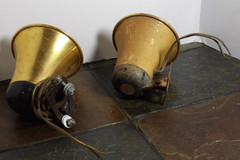Pair Horn Speakers, Untested