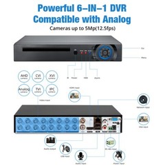 16 Channel Light Use Video DVR Preinstalled 1TB Hard Disk HDMI High Definition