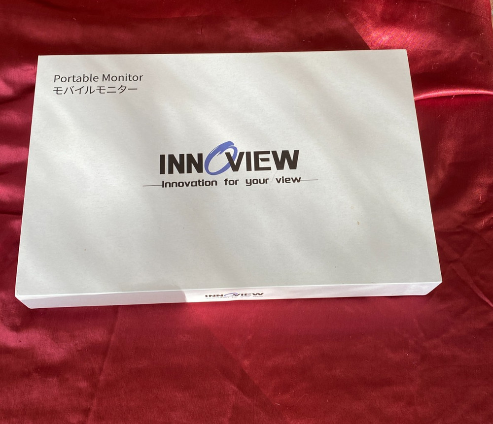 Innoview Portable Monitor 15.8 INVPM406 FHD LCD IPS Display Monitor