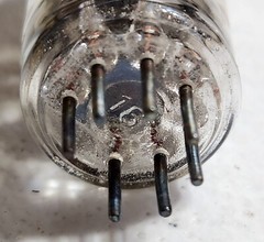 Vintage Amperex Electron Tube 6CB6A