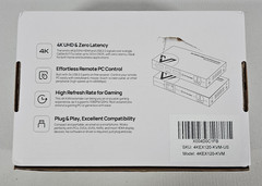 4K@30Hz HDMI KVM Extender Ethernet Adapter 394′ Over Cat5e/6/7/7a TX RX 3x USB