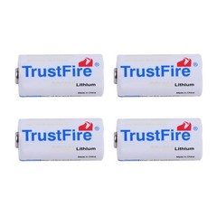 TrustFire CR123A 123A Lithium Battery CR17345 1400mAh 3.0V Camera Batteries Cell