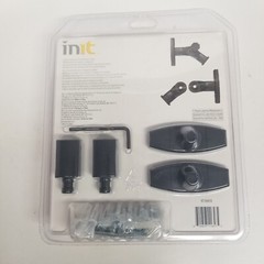 INIT Home Theater Speaker Mounts NT-SWM2B, Black, Mount to Wall or Ceiling, New