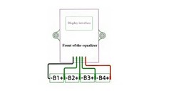 4S/6S 5A Lifepo4 Li-ion LTO Active Battery Equalizer Balancer w/ Voltage Display