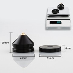 8Pcs HIFI Audio Speaker Isolation Feet Floor Nails Turntable Stand Foot Pad M23