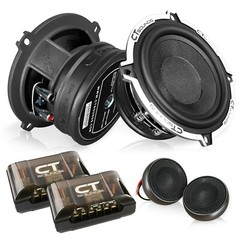 CT Sounds Meso 5.25″ 240 Watt 2-Way Premium Component Car Speaker Set