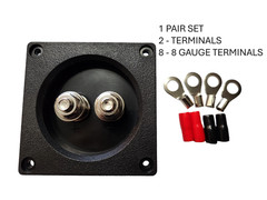 Heavy Duty Subwoofer / speaker Box Terminals 1 pair (2 pcs)