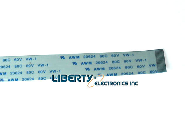 24 Pin Ribbon Flat Flex Cable 200mm long by 0.50 mm pitch