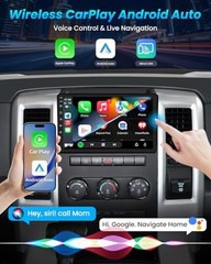 8Core Car Radio for Dodge RAM 1500 2500 3500 10 Inches 8 Core 4GB RAM+64GB ROM