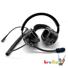 Heavy Duty Headset Push To Talk Yes For K-plug TK2170 TK2180 NX220 NX320 Radio