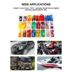 300Pcs Auto Blade Fuse Assortment Assorted Kit Blade Set Auto Truck Automotive
