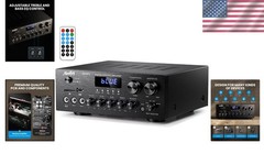 Bluetooth Stereo Receiver with EQ Controls