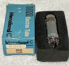 Mullard EL84 6BQ5 10m Masters Series Vacuum Tube Amplitrex Tested Strong Rare