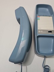 Vintage AT&T Blue Trimline Touch Tone Phone