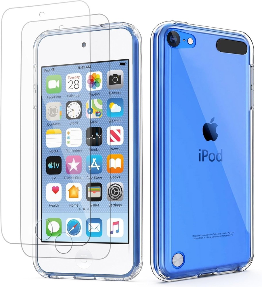 for Ipod Touch 7Th Generation Case, Ipod Touch Case 7Th/ 6Th/ 5Th with [2 Pack]