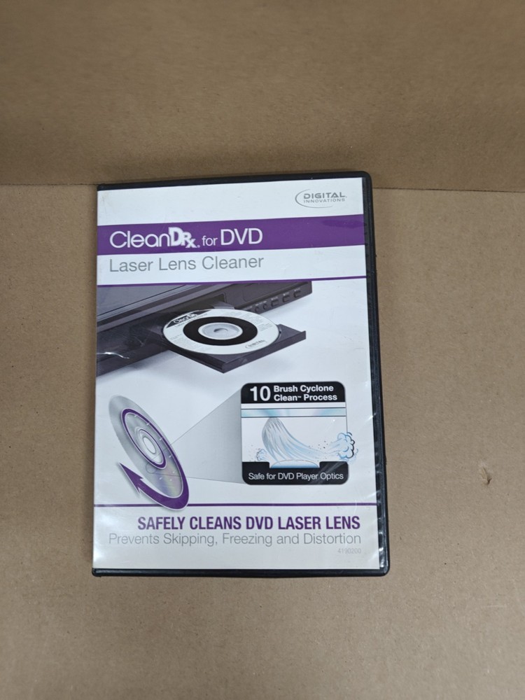 Digital Innovations CleanDr For DVD Laser Lens Cleaner (4-4-4)