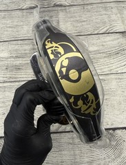 New Skullcandy Lowrider On Ear 40mm Headphones Foldable Liteweight Black & Gold