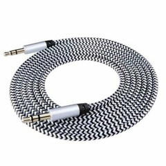 2PCS AUX Cable 3.5mm Jack Male to Male Stereo Audio Cord for PC iPod Car iPhone