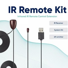Plug-And-Play Infrared Remote Extender For TV/Blu-Ray Players/STBs/Cable Boxes