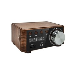 HiFi Audio Amplifier Bluetooth 5.0 Mini Power Class D 80W+80W DC 9V-24V USB RCA.