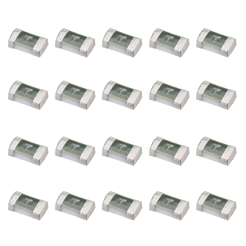 50pcs 32V 5A Surface Mount Chip Fuse, 0603 Square Copper Fuses, Green