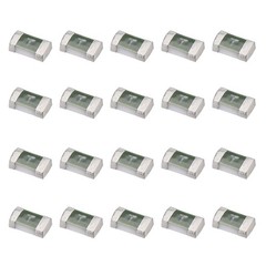 50pcs 32V 5A Surface Mount Chip Fuse, 0603 Square Copper Fuses, Green