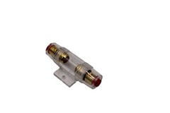 IMC Audio In-Line 4/8 Gauge AGU Fuse Holder w/ (5) 50 Amp Fuse for Car Audio