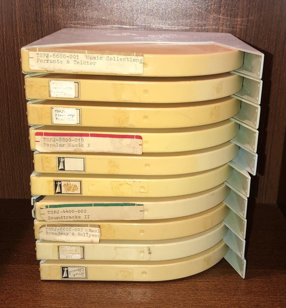 Lot Of 10 VTG Magnetic Tape 7” Untested Reel To Reel Mixed Brand Plain Case