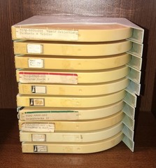 Lot Of 10 VTG Magnetic Tape 7” Untested Reel To Reel Mixed Brand Plain Case
