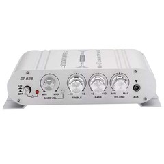 Mini HiFi Stereo 2.1 Channel Audio Amplifier for Home/Car/Marine Subwoofer Amp
