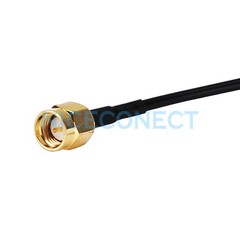 RF SMA Male to Female RG174 Cable 20cm for WiFi Router Antenna Extension Cable