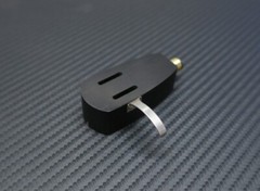 Custom Made Headshell for Rek-O-Kut Tonearm Ebony Wood / Stanley Engineering