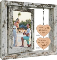 Let the Adventure Begin 4X6, – He Asked She Said Yes