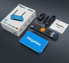 Magabox MG5MAX Android TV Box 128GB Wi-Fi 4K 2160p HDR10 HDMI Octa Blue