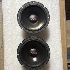 PowerBass S-60C 6.5in Car / vehicle Speakers Pair 4 Ohm 70W RMS 210w peak audio