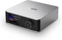 WiiM Ultra Music Streamer & Preamp – 3.5″ Touch, HDMI ARC, Phono, Silver