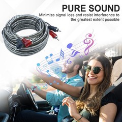4 Gauge Amplifier Wiring Kit, 2000W Complete All-in-One Car Audio Amp…