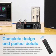 HiFi Bluetooth Tube Preamp S/PDIF USB DAC Speaker Receiver D/A Audio Converter