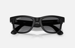Ray-Ban Meta Wayfarer (GEN 2) Glasses Matte Black Graphite Lenses LARGE RW4012
