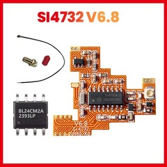SI4732 V6.8 FPC Module+BL24CM2A 512KB Chip for UVK5 K6 Shortwave6800
