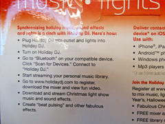 Holiday DJ Party Machine Speaker Bluetooth Musical Light Show New Open Box